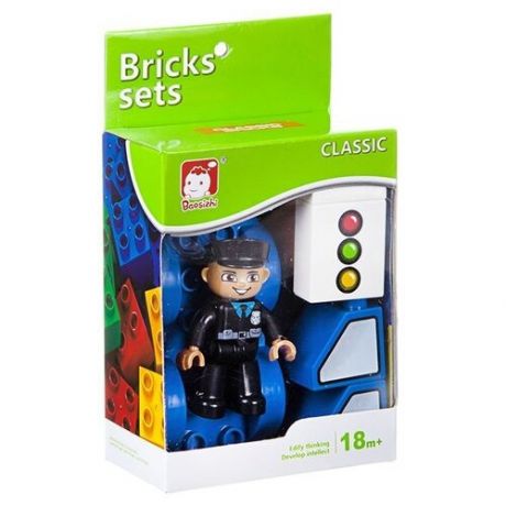 Конструктор Baosizhi Bricks Sets C2312 Дорожная полиция