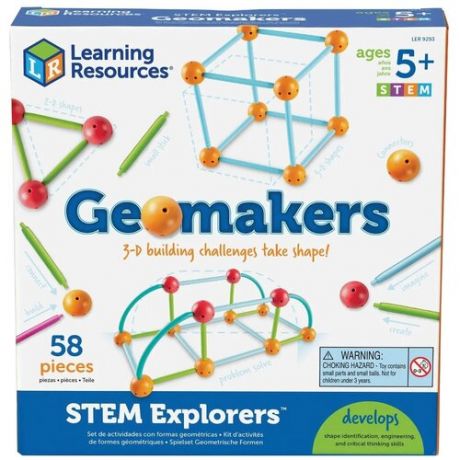 Конструктор Learning Resources STEM Explorers LER 9293 Geomakers