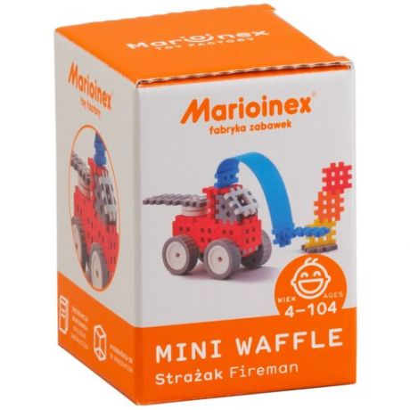 Конструктор Marioinex Mini Waffle 902 516 Пожарный