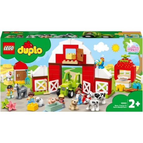 LEGO DUPLO "Фермерский трактор, домик и животные" 10952
