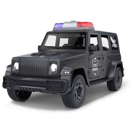 Конструктор Play Smart Автомонтаж 1400 Полицейский джип