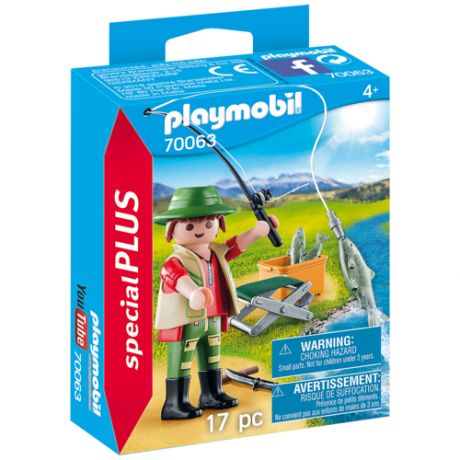Набор с элементами конструктора Playmobil Special Plus 70063 Рыбак