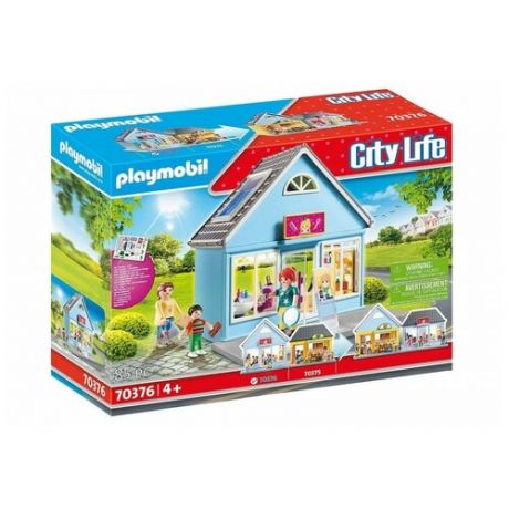 Набор с элементами конструктора Playmobil City Life 70376 Моя парикмахерская