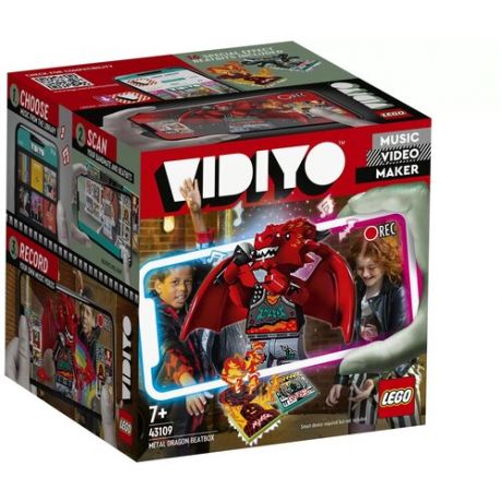 Набор с элементами конструктора LEGO Vidiyo 43109 Битбокс Дракона-Металлиста