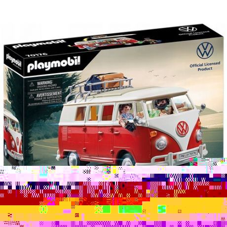 Набор с элементами конструктора Playmobil Volkswagen 70176 Туристический автобус T1