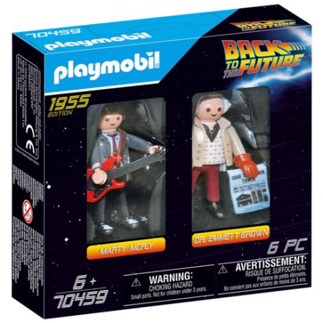 Набор с элементами конструктора Playmobil Back to the Future 70459 Марти Макфлай с доктором