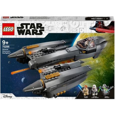Конструктор LEGO LEGO Star Wars 75286 Звёздный истребитель генерала Гривуса