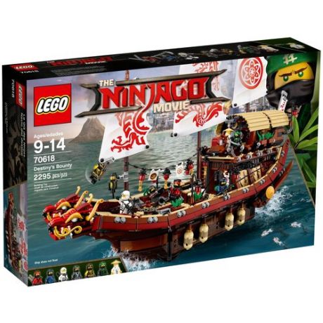 Конструктор LEGO The Ninjago Movie 70618 Летающий корабль мастера Ву