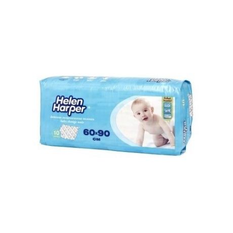 Пеленки впитывающие для детей Helen Harper 60х90 см, 10 шт*3 упаковки