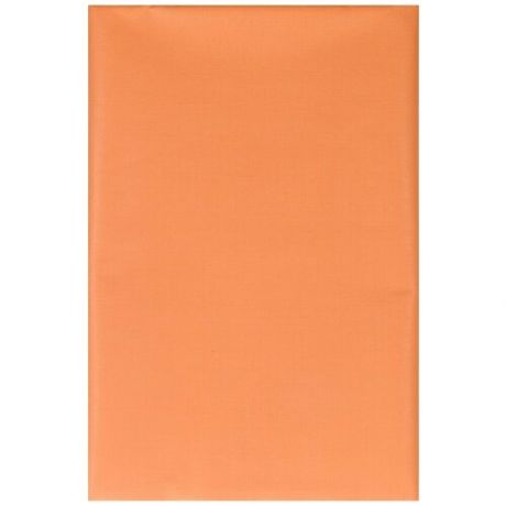 Наматрасник клеенка подкладная с ПВХ покрытием для кроватки , коляски без окантовки 70х100 см оранжевый