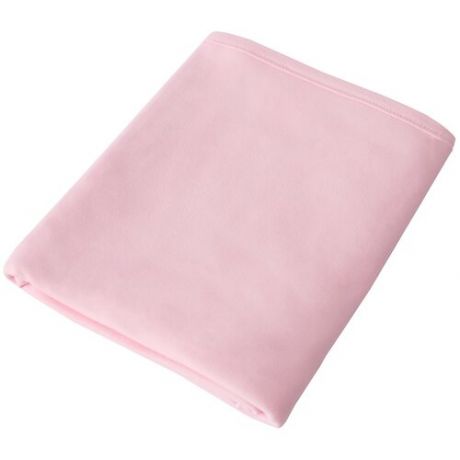 Пеленка (плед) двухслойная трикотажная Amarobaby Nature essence, розовый, размер 95х85 см.