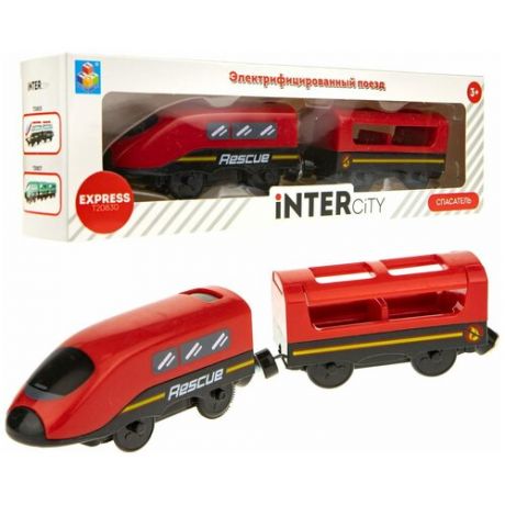 Электропоезд Спасатель, 1Toy (железная дорога, 2 вагона, Т20830, серия InterCity Express)