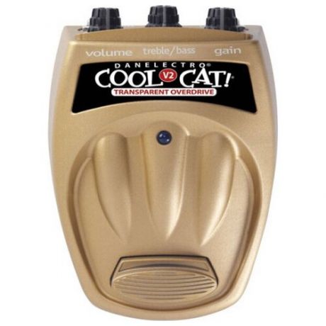 Danelectro CTO2 Cool Cat Transparent Overdrive V2 - Педаль эффекта овердрайв