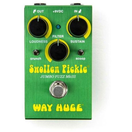 Dunlop WM41 Way Huge Swollen Pickle Smalls Jumbo Fuzz Педаль эффектов