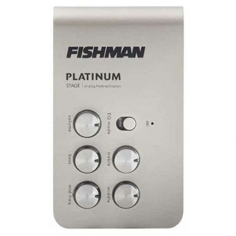 Гитарный предусилитель Fishman PRO-PLT-301 Platinum Stage EQ со встроенным эквалайзером