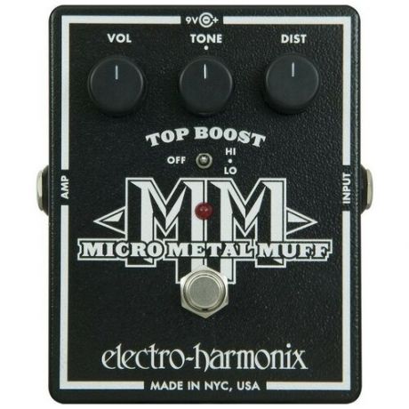 Гитарная педаль эффектов/ примочка Electro-Harmonix Micro Metal Muff