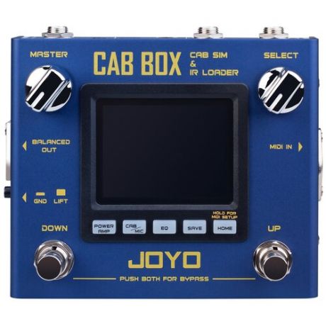JOYO R-08 Cab Box Cabinet Speaker Simulator and IR Loade Педаль эффектов для электрогитары