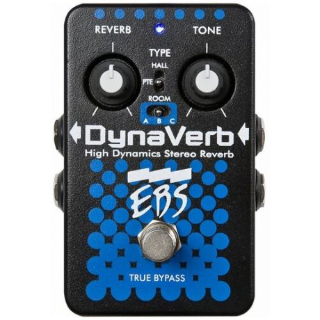 Педаль эффектов/примочка для бас гитары EBS DynaVerb