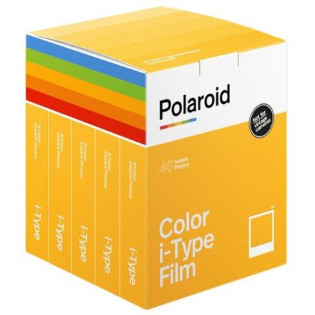 Картриджи Polaroid I-Type Color Film 5 pack, 5 х 8 кадров