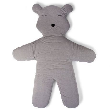 Детский коврик развивающий Childhome мишка Тедди серый
