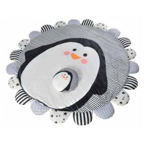 Farfello Складной детский коврик Z2 Пингвин, серый