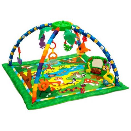 Развивающий коврик FUNKIDS CC9990 Delux Step Up Gym Forest