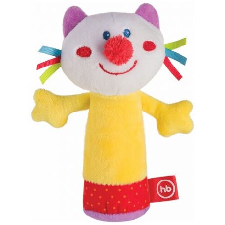 Погремушка Happy Baby Cheepy Kitty разноцветный