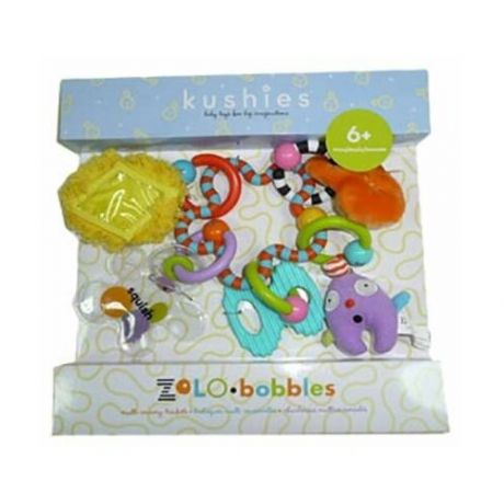 Kushies Zolo Bobbles Колечки с игрушками и прорезывателями 80012