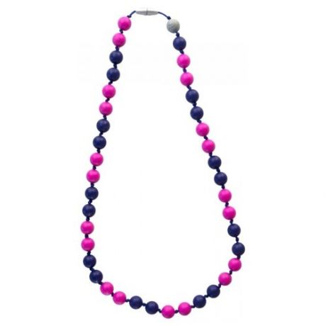 Слингобусы Itzy Ritzy Teething happens round bead necklace Prepster Chic