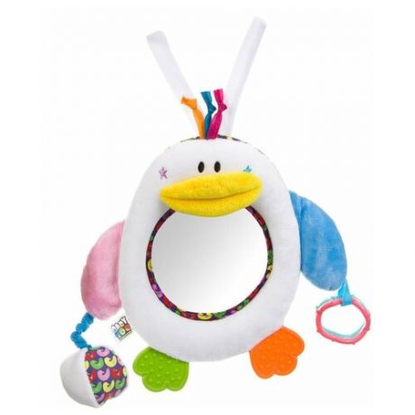 Прорезыватель-погремушка BONDIBON Baby You Пингвин ВВ2907 разноцветный