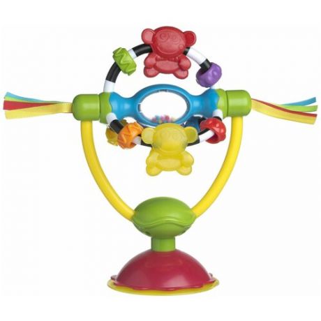 Прорезыватель-погремушка Playgro High Chair Spinning Toy разноцветный
