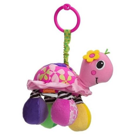 Подвесная игрушка Infantino Черепашка (5054) розовый