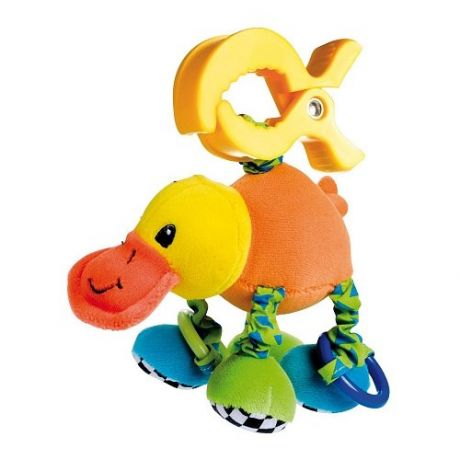 Подвесная игрушка Canpol Babies Утконос (68/010) оранжевый/желтый/зеленый