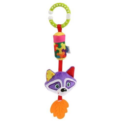 Подвесная игрушка Умка Енот (RBT-RN4) фиолетовый/оранжевый