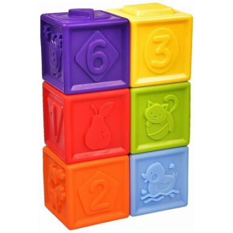 Кубики, Fancy Baby (игрушки для малышей, KUB60-06)