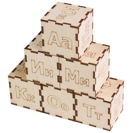Кубики PAREMO Алфавит PE720-38