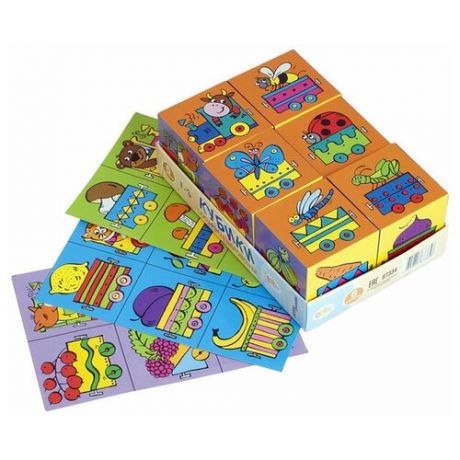 Кубики-пазлы Step puzzle Baby step Собираем паровозик 87334