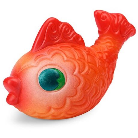 Золотая рыбка, резиновая игрушка ПВХ Огонек ОГ342