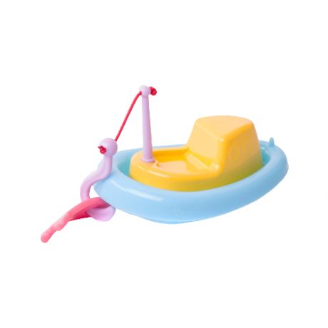 Игрушка для ванной Viking Toys Рыбацкий кораблик (21192) желтый/голубой