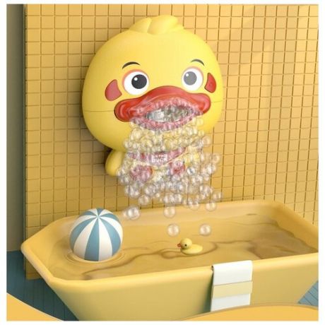 Игрушка в ванну Мыльные пузыри, музыкальная, для купания детей, с пеной