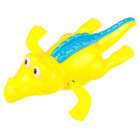 Крокодил желтый водоплавающий для малышей