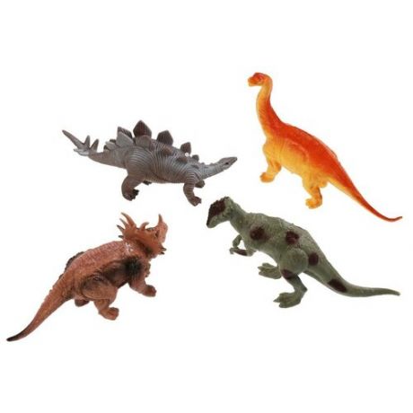 Игрушка пластизоль Динозавры, 4 шт. Играем Вместе B1084626-R