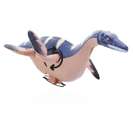 Игрушка для ванны Oubaoloon "Динозавр" заводной, в пакете (526-186)