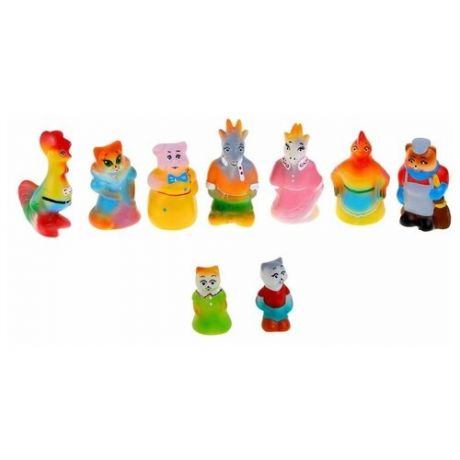 ПКФ «Игрушки» Набор резиновых игрушек «Кошкин дом»