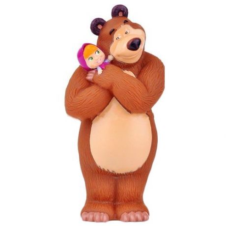 Игрушка для ванной Играем вместе Медведь с Машей на руках ( LXST49R) коричневый