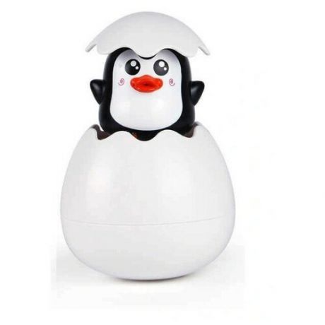 Игрушка для купания в ванной яйцо-лейка Пингвин
