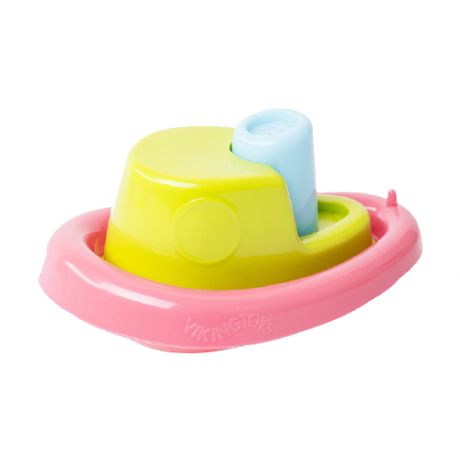 Игрушка для ванной Viking Toys Буксир (21191) красный/зеленый/голубой