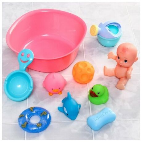 Набор игрушек для игры в ванне Крошка Я "Игры малыша