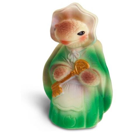 Игрушка для ванной ОГОНЁК Черепаха Тортила (С-1312) зеленый/бежевый
