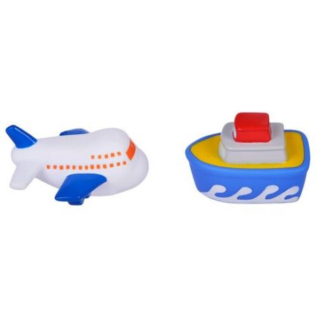 Самолёт и пароход, игровой набор для купания Жирафики 681265